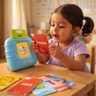 Montessori Talking Flash Cards – Rechargeable Interactive Learning Toy for Toddlers & Kids Ages 2–5