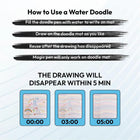 Mess-Free Magic Water Colouring Book — Ages 2–6 (Reusable)