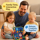 Montessori Busy Board — Independent Play Sensory Toy for Toddlers 1–4 | KyndCubs