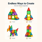 STEM Magnetic Tiles — 26-Piece Building Set for Ages 3–8